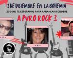 PURO ROCK NACIONAL 3 : Dejo me lugar, no podré asistir. Saludos!!!
