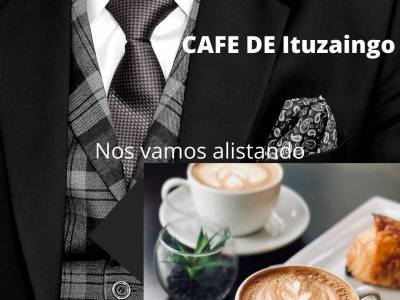 Encuentro CAFE de ITUZAINGO  en EL JARDIN DEJUANA charlamos 