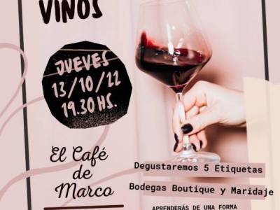 Encuentro Cata de vinos en El Café de Marco