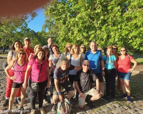 Encuentros Grupales (29/01/2023) :   CAMINAMOS NUEVAMENTE  POR LOS BOSQUES DE PALERMO