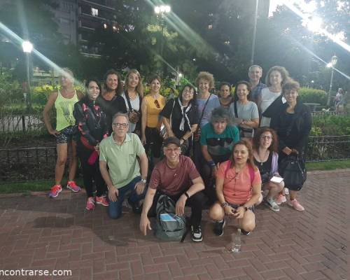 Que linda Salida Roxana,gracias por toda la organización y dedicacion :Encuentro Grupal Caminata por Parque Chacabuco