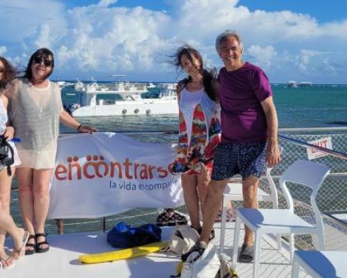 Nosotros fuimos a marinariu a ver tiburones y rayas  :Encuentro Grupal Vivamos Juntos el Mejor Caribe 100% Diversión en grupo