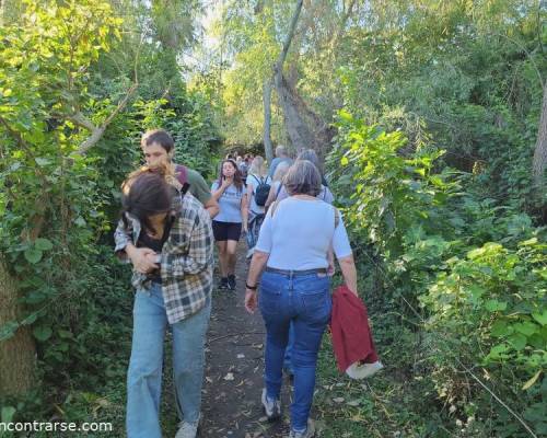 28535 7 CAMINANTES, teniamos una asignatura pendiente, LA RESERVA  RIVERA NORTE, hacia alla vamos