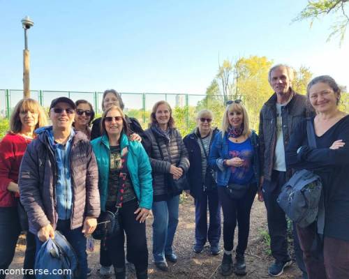 Encuentros Grupales (01/10/2023) :   CAMINANTES, VOLVEMOS A LA RIVERA NORTE!!! y merendamos en el coqueto resto de la estacion Anchorena.