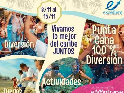 Encuentro : (uy) Vivamos Juntos el Mejor Caribe 100% Diversion en grupo  