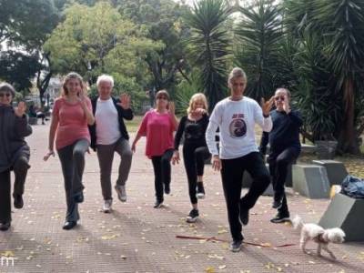 Encuentro CLASE ABIERTA DE  TAI CHI/CHI KUNG en Plaza Irland