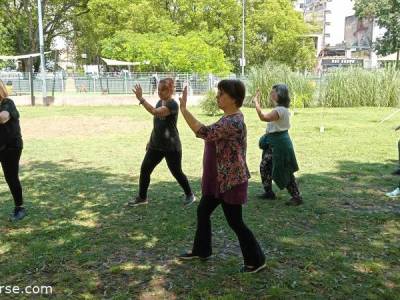 Encuentro CLASE ABIERTA DE  TAI CHI/CHI KUNG en Plaza Irland