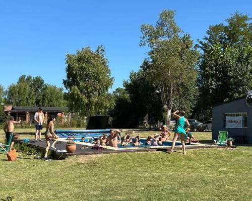 La clase a aquagym !!! Bravo LAU !!  :Encuentro Grupal Domingo "soñado" en la Quinta de Cañuelas