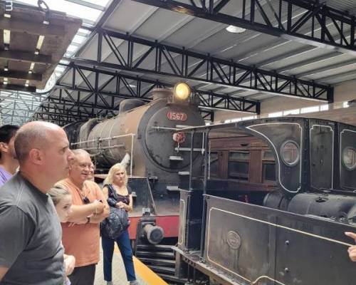 30866 10 CAMINANTES ESTE DOMINGO VOLVEMOS AL RENOVADO MUSEO NACIONAL FERROVIARIO