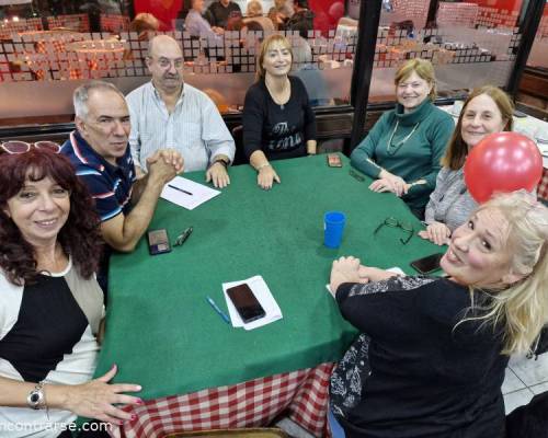 Feliz de haber estado en esta mesa :Encuentro Grupal SALIDA MENSUAL DE JUEGOS 2