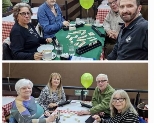 Mesas de Rummy :Encuentro Grupal SALIDA MENSUAL DE JUEGOS 2