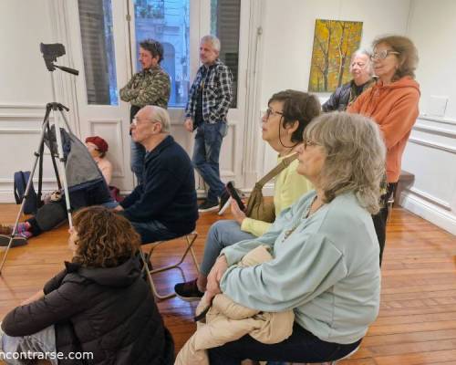 31300 10 Acompañenme a visitar la exposicion del excelente artista plástico ,  .el maestro  Gustavo Rubinsteih - Lo veremos en acción pintando un retrato  . 