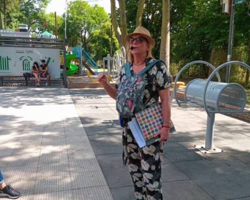 Plaza del Campeón...recién comenzando la que sería una maravillosa tarde. :Encuentro Grupal Tras las huellas de Cortázar: taller ambulante