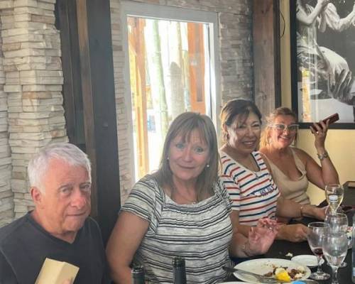 Lito, Sonia, Norma y Ana.... Genios todos! :Encuentro Grupal VENITE A CAMINAR A  RAMOS... Y FESTEJAMOS CON ALMUERZO DE FIN DE AÑO!!