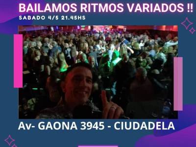 Encuentro : BAILAMOS RITMOS VARIADOS 