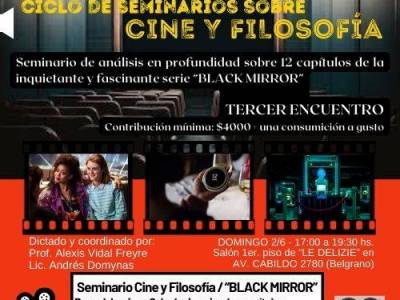 Encuentro SEMINARIO DE CINE Y FILOSOFÍA – BLACK MIRROR (3