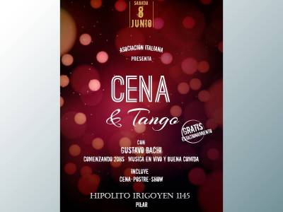 Encuentro : Cena & tango en Pilar  