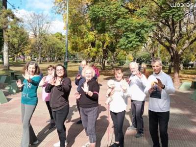 Encuentro CLASE ABIERTA DE  TAI CHI/CHI KUNG en Plaza Irland