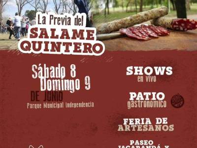 Encuentro Previa de la Fiesta Nacional del Salame Quintero- 