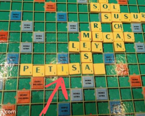 33466 75 SCRABBLE en Español en CABALLITO  !!!