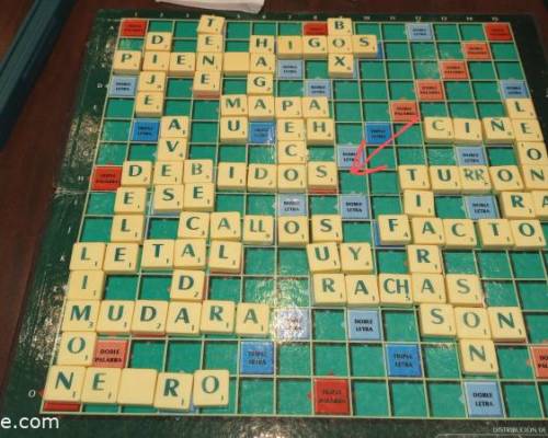 33466 77 SCRABBLE en Español en CABALLITO  !!!