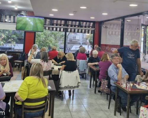 Foto panoramica de la tarde de juegos.  :Encuentro Grupal TARDE DE BURAKO&RUMMY EN HOMENAJE A LAS MUJERES