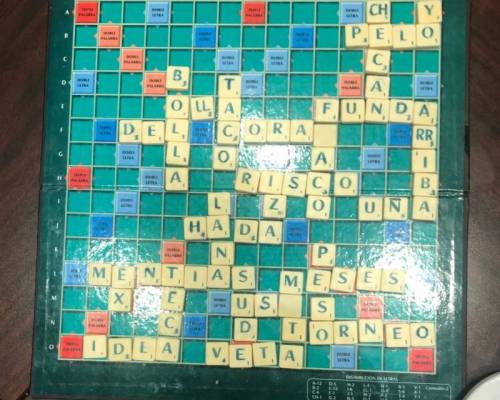 33636 6 SCRABBLE en Español en CABALLITO  !!!