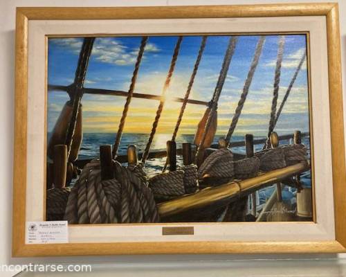34422 12 EXPOSICION DE MAQUETAS NAVALES Y PINTURAS MARINAS - ADROGUE