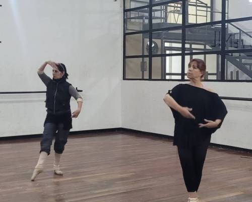 34927 4  TALLER DE DANZA CLASICA. EN TEATRO EL JUVENIL.. ICON ALDO VON LANDESEN