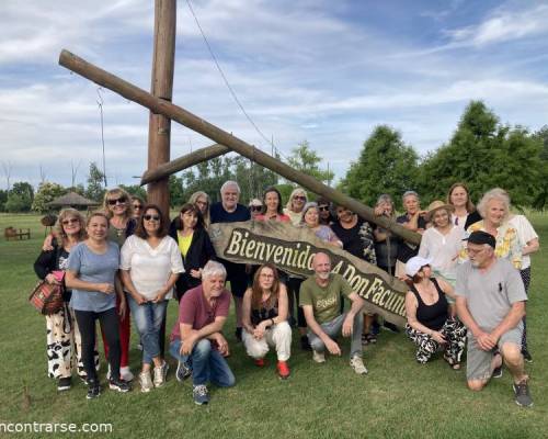 Que lindo grupo!!! :Encuentro Grupal TURISMO RURAL, DIA DE CAMPO Y BRINDIS FIN DE AÑO.