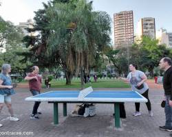 Jugamos Ping Pong en P. Chacabuco!!