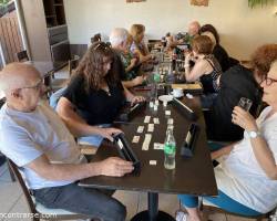 JUEGO, CHARLA Y MERIENDA