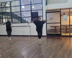  TALLER DE DANZA CLASICA. EN TEATRO EL JUVENIL.. ICON ALDO VON LANDESEN