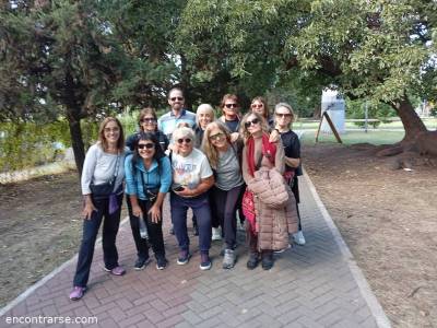 Encuentro : Caminata tranqui,  más social que deportiva. 