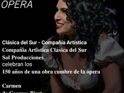 Encuentro : EN VIVO: "ÓPERA CARMEN, EN TEATRO AVENIDA 