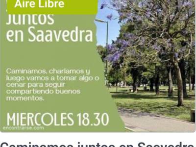 Encuentro Caminamos juntos en Saavedra
