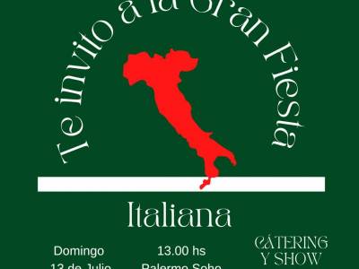 Encuentro : GRAN FIESTA ITALIANA  