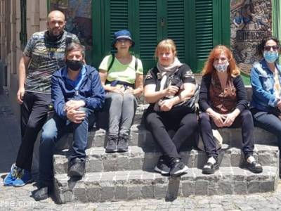 Encuentro : Caminata por la Republica de la Boca 