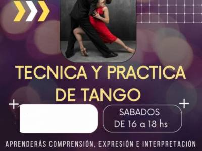Encuentro TECNICAS Y PRACTICAS DE TANGO...