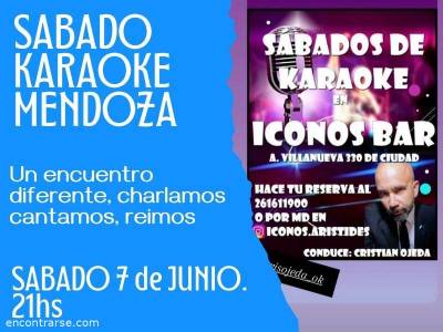 Encuentro Noche de Karaoke en Mendoza
