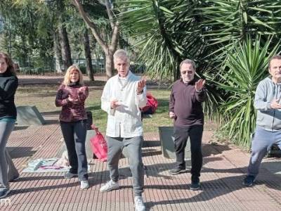 Encuentro CLASE ABIERTA DE  TAI CHI/CHI KUNG en Plaza Irland