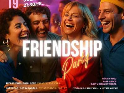 Encuentro ¡COMIENZAN LOS FESTEJOS DEL DÍA DE LA AMISTAD!