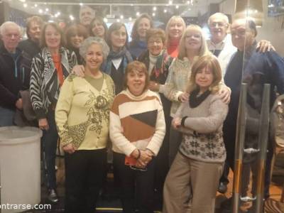 Encuentro : ¿NOS VEMOS? Y festejamos el cumpleaños de Silvia 