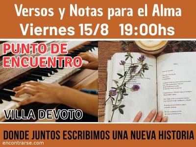 Encuentro : Versos y Notas para el Alma. 