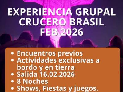 Encuentro : Zoom Experiencia Grupal CARIBE y BRASIL  