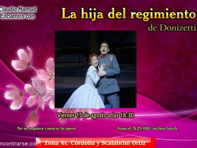 Encuentro Encuentro con la ópera romántica cómica ·"La h