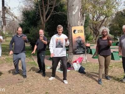Encuentro CLASE ABIERTA DE  TAI CHI/CHI KUNG en Plaza Irland
