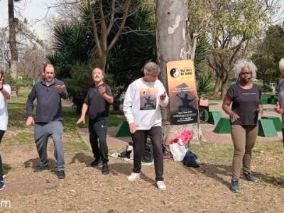 Encuentro : CLASE ABIERTA DE  TAI CHI/CHI KUNG en Plaza Irlanda.  