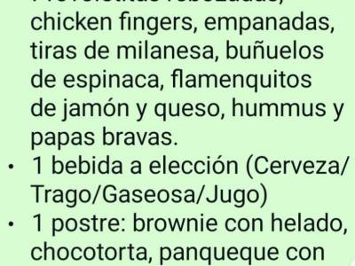 Encuentro : CENA SHOW  PARA DISFRUTAR CON TODOS LOS SENTIDOS 