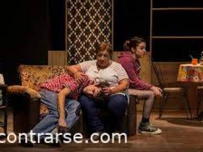 Encuentro :  TEATRO MUY ECONÓMICO: COMO SI PASARA UN TREN 